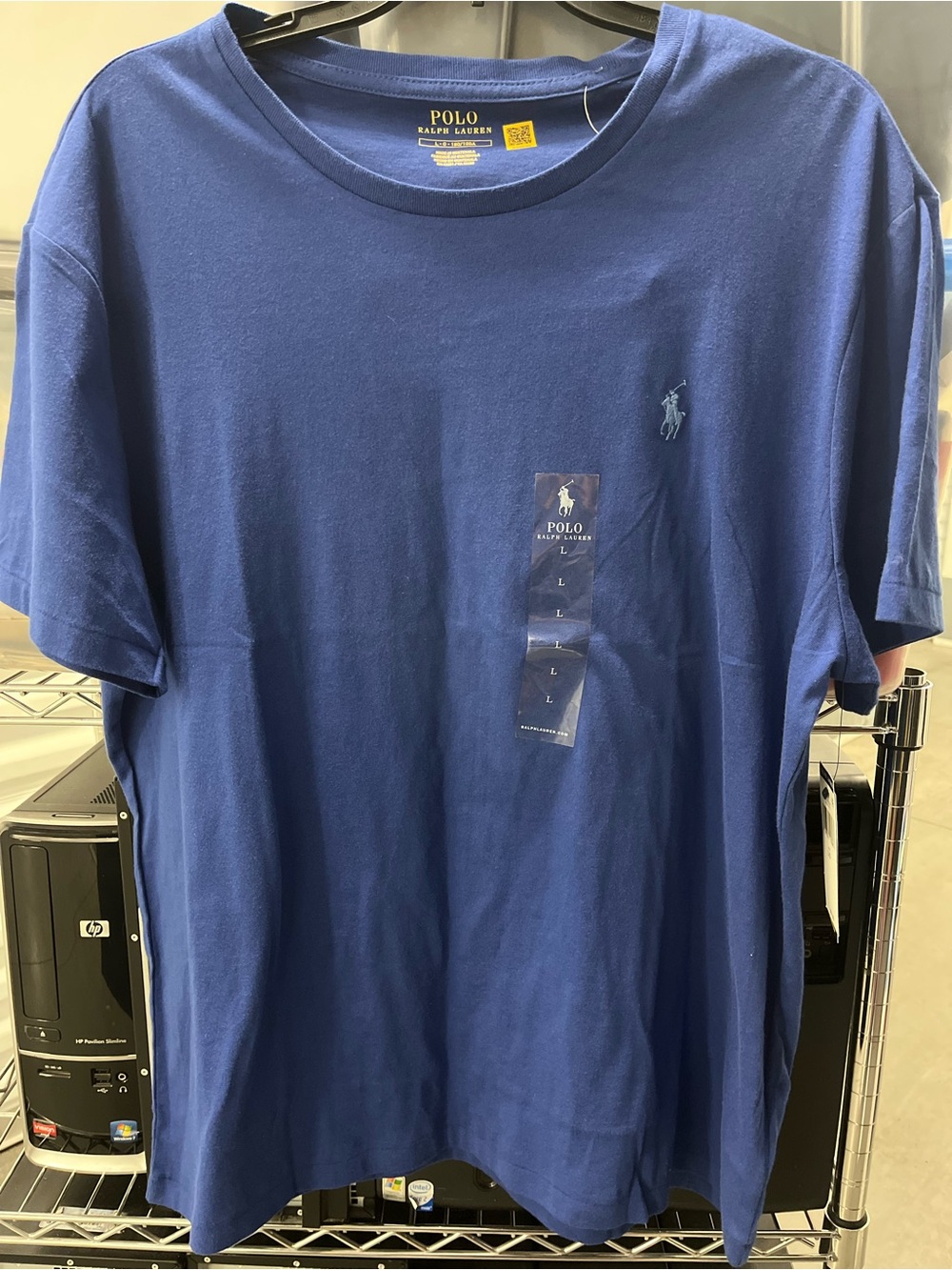 Polo by Ralph Lauren Men's Classic Crew Neck T-Shirt - Royale Blue